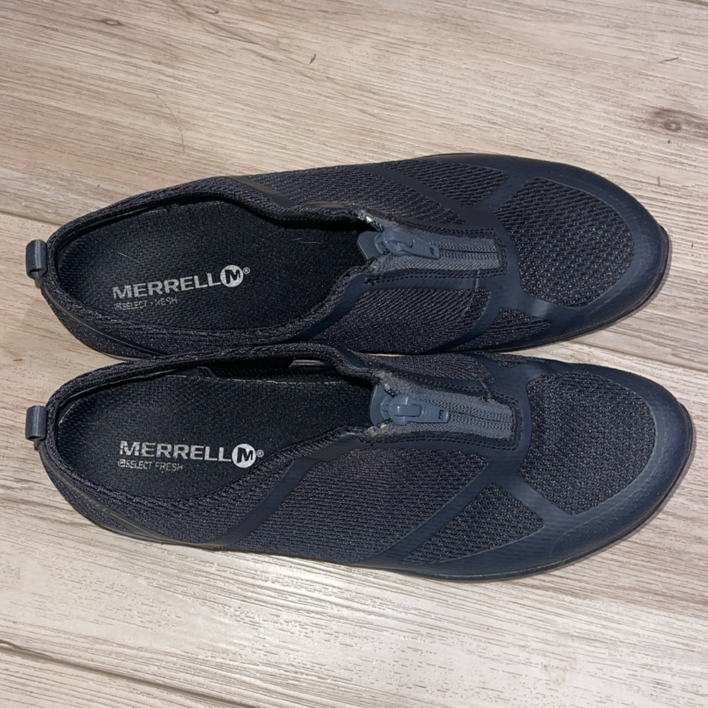 MERRELL (EUC) Women's Select Fresh Black Ceylon Zipper Up Size 7. - Picture 8 of 11